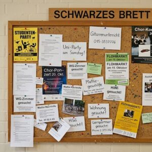 Schwarzes Brett